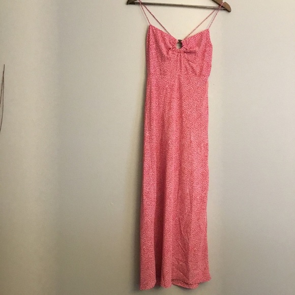 Zara Animal Print Maxi Dress Size S - Picture 4 of 16